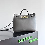 Colestore Bottega Veneta Andiamo bag Gray 25x22x10.5cm - 1