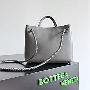 Colestore Bottega Veneta Andiamo bag Gray 25x22x10.5cm - 5