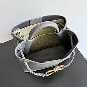 Colestore Bottega Veneta Andiamo bag Gray 25x22x10.5cm - 3