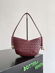 Colestore Bottega Veneta Baby Solstice in Barolo 28x18x5cm - 1