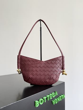 Colestore Bottega Veneta Baby Solstice in Barolo 28x18x5cm
