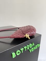 Colestore Bottega Veneta Baby Solstice in Barolo 28x18x5cm - 5