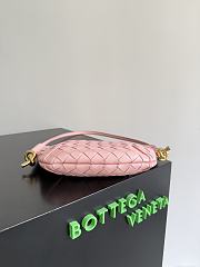 Colestore Bottega Veneta Baby Solstice in Rose 28x18x5cm - 6