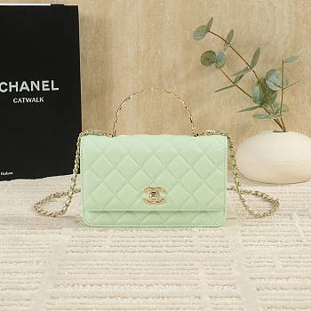 Colestore Chanel 25S Woc Baby Green 19cm 