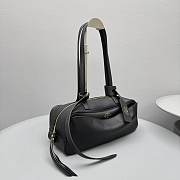 Colestore Balenciaga Carrie Bowling Bag Small in Black 34x12x12cm - 5