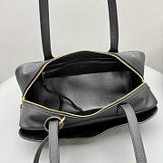 Colestore Balenciaga Carrie Bowling Bag Small in Black 34x12x12cm - 2