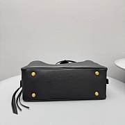 Colestore Balenciaga Carrie Bowling Bag Small in Black 34x12x12cm - 3
