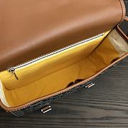Colestore Goyard Belvedere Messenger Goyardine MM Black Tan 28x20x7.5cm - 6