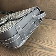 Colestore Goyard Belvedere Messenger Goyardine MM Gray 28x20x7.5cm - 6