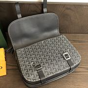 Colestore Goyard Belvedere Messenger Goyardine MM Gray 28x20x7.5cm - 2