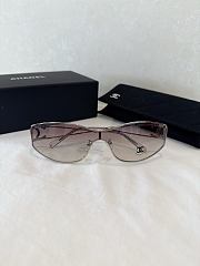 Colestore Chanel Rimless Visor Sunglasses - 1