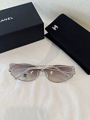 Colestore Chanel Rimless Visor Sunglasses - 3