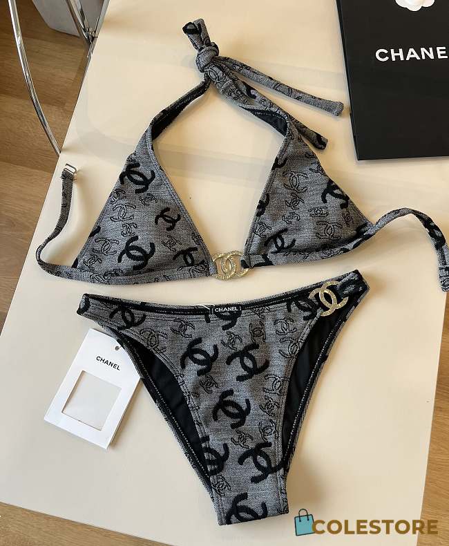 Colestore Chanel Bikini Gray - 1