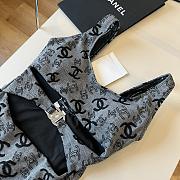 Colestore Chanel One Piece Swimwear Gray - 6