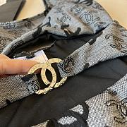 Colestore Chanel One Piece Swimwear Gray - 4