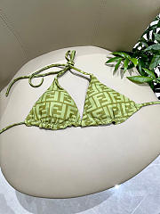 Colestore Fendi Green Lycra Bikini - 4