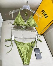 Colestore Fendi Green Lycra Bikini - 5