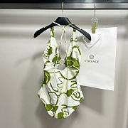 Colestore Hermes Hollow Ring Backless Halter Swimsuit - 3