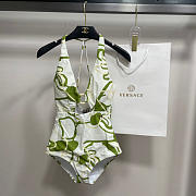 Colestore Hermes Hollow Ring Backless Halter Swimsuit - 2