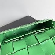 Colestore Bottega Veneta Fringe Cassette - Green 23x15x5.5cm - 5