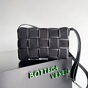 Colestore Bottega Veneta Fringe Cassette - Black 23x15x5.5cm - 1
