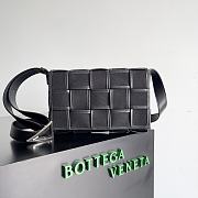 Colestore Bottega Veneta Fringe Cassette - Black 23x15x5.5cm - 6