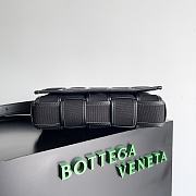 Colestore Bottega Veneta Fringe Cassette - Black 23x15x5.5cm - 4