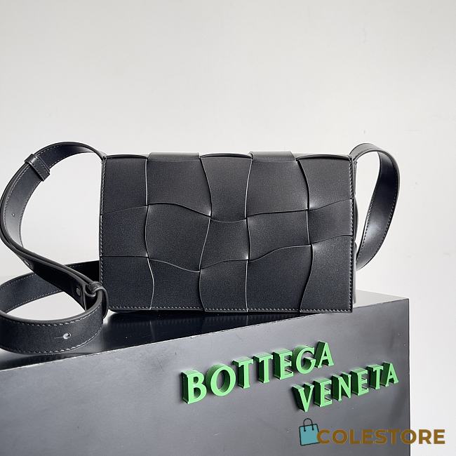 Colestore Bottega Veneta Cassette 'Black' 23x15x6cm - 1