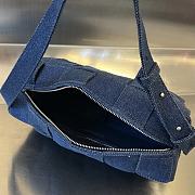 Colestore Bottega Veneta Cassette Intrecciato Denim bag 28x14x10cm - 3