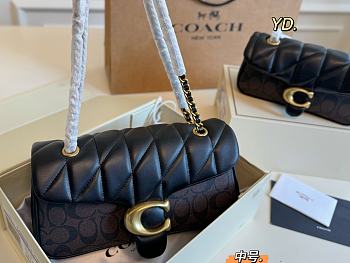 Colestore Coach Tabby Black 20 x 7 x 11cm