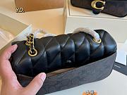 Colestore Coach Tabby Black 20 x 7 x 11cm - 3