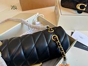 Colestore Coach Tabby Black 20 x 7 x 11cm - 2