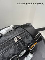Colestore Coach Outlet Venturer Duffle Bag 27 In Signature Canvas With Patches 27x16.5cm - 2