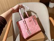 Colestore Coach Mollie Tote Bag 25 Pink  - 3