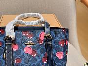 Colestore Coach Mollie Tote Bag 25 with Cherry Print - 6