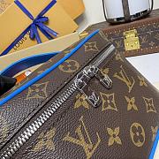 Colestore Louis Vuitton Nice BB Monogram Macassar Canvas Blue 20x12x13.5cm - 2