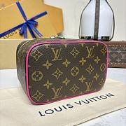 Colestore Louis Vuitton Nice BB Monogram Macassar Canvas Pink 20x12x13.5cm - 4