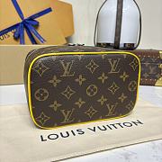 Colestore Louis Vuitton Nice BB Monogram Macassar Canvas Yellow 20x12x13.5cm - 6