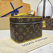 Colestore Louis Vuitton Nice BB Monogram Macassar Canvas Yellow 20x12x13.5cm - 4