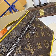 Colestore Louis Vuitton Nice BB Monogram Macassar Canvas Yellow 20x12x13.5cm - 3