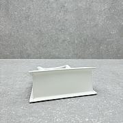 Colestore Jaccquemus Le Chiquito Moyen in White 24x18x10cm - 4