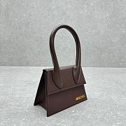 Colestore Jacquemus Le Chiquito Moyen Chocolate 18x15.5x8cm - 5
