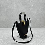 Colestore Jacquemus The Small Le Petit Bambola in Black 10x20cm - 3