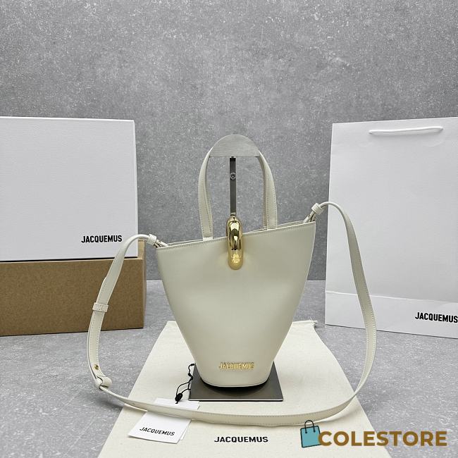 Colestore Jacquemus The Small Le Petit Bambola in White 10x20cm - 1
