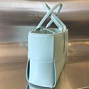 Colestore Bottega Veneta Small Arco Tote Light Blue 30x20x11 - 6