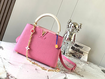 Colestore Louis Vuitton Capucines Rose 27 x 18 x 9cm