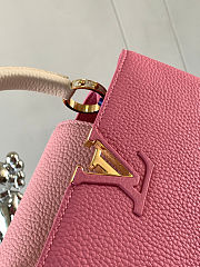 Colestore Louis Vuitton Capucines Rose 27 x 18 x 9cm - 3