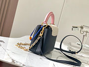 Colestore Louis Vuitton Capucines MM Black Pink 21x14x8cm - 5