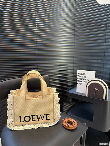 Colestore Loewe Paula's Ibiza Loewe Font Small tote bag 24x19cm