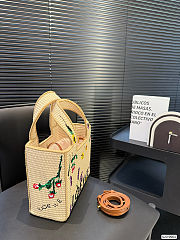 Colestore Loewe Paula's Ibiza Loewe Font Small Tote  24x19cm - 4